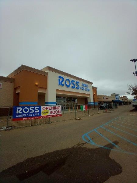 ross dress for less banner and channel letter signage