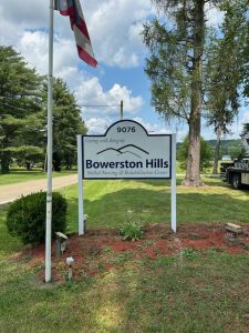 Bowerston Hills Nursing and Rehabilitation Center Pylon