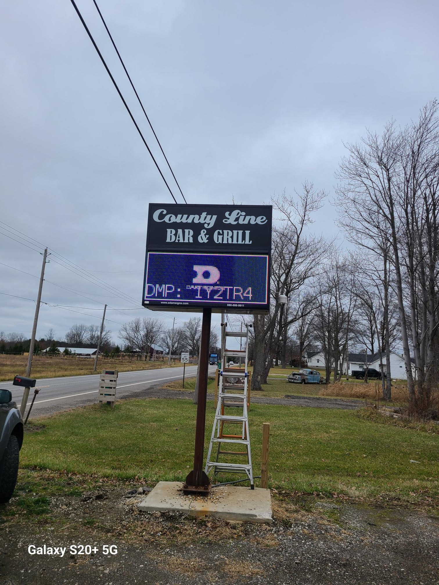 County Line Bar & Grill Adams Signs & Graphics