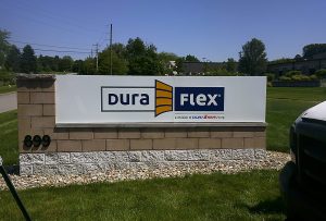 DuraFlex ground sign