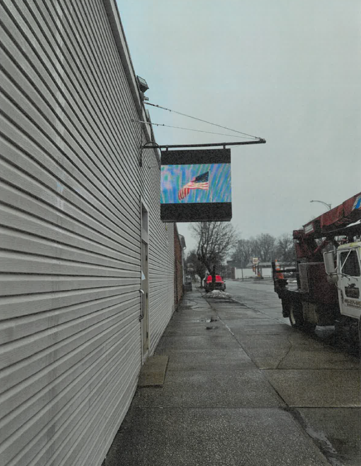 Adams Signs & Graphics VFW Post 4329 electronic message center