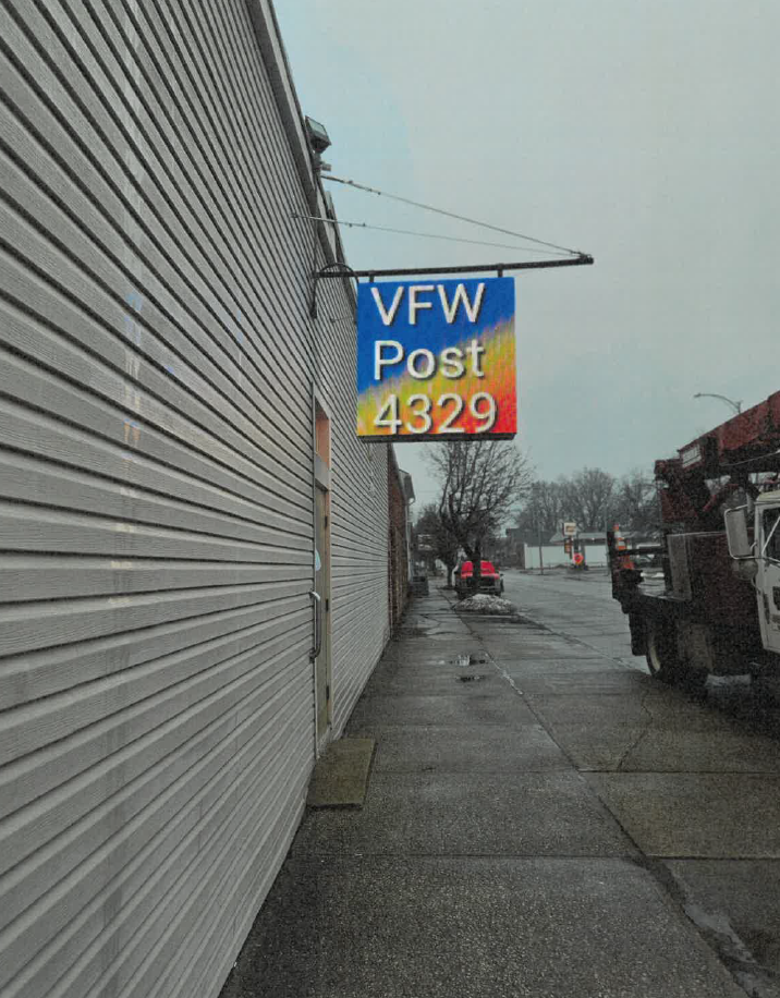 Adams Signs & Graphics VFW Post 4329 exterior sign