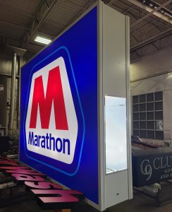 Marathon LED sign by Adams Signs