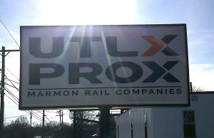 Adams Signs & Graphics created a post and panel sign for UTLX ProX