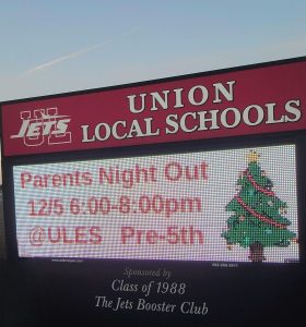 Union Local Schools reached out to Adams Signs & Graphics for a service call to replace their message center controller.